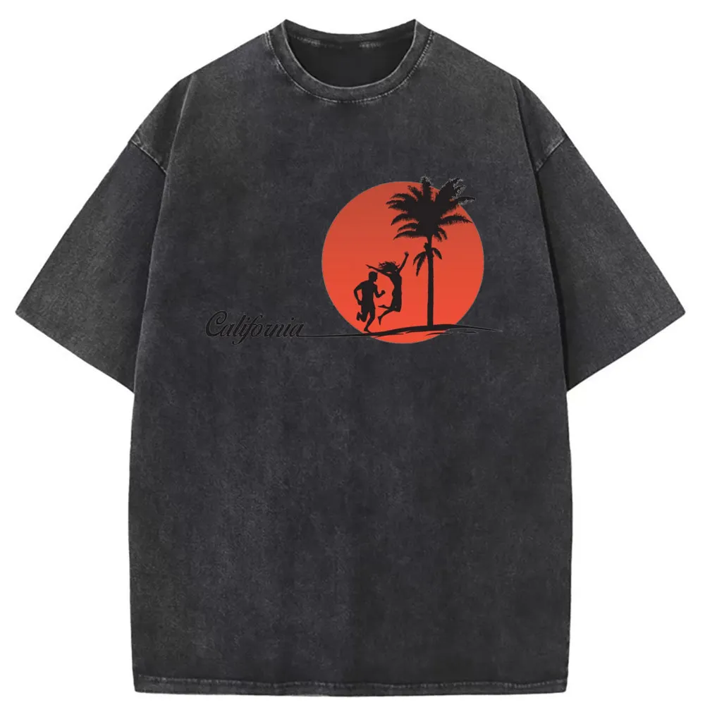 Mr. Bungle California Beach Washed Tshirt Long Sleeve For Students Summer/Autumn Sweatshirts Japan Style Clothes Coupons