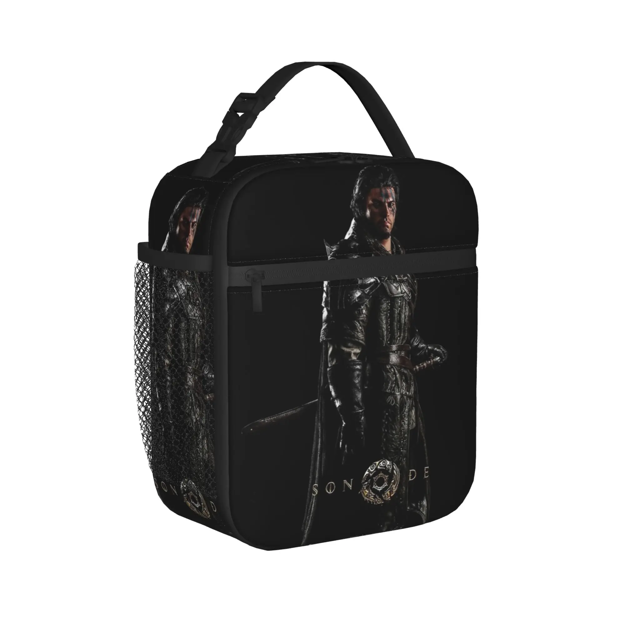 Crimson Desert Video Game Insulated Lunch Bag Cooler Bag ,Lunch Container  Large Tote Lunch Box Food Storage Bags College