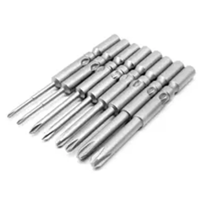 800 Alloy Steel Long Rounded Shank Cross Head Screwdriver Bits 4mm PH00 PH0 PH1 PH2 Magnetic Screwdriver Bits