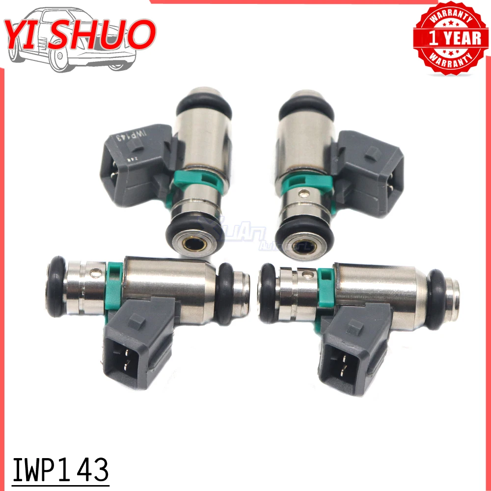 Renault Clio Platina Laguna I Megane Scenic Thalia için 4 adet araç yakıt enjektörü meme 1.4 1.6 16V 50102602 IWP143 0280158170