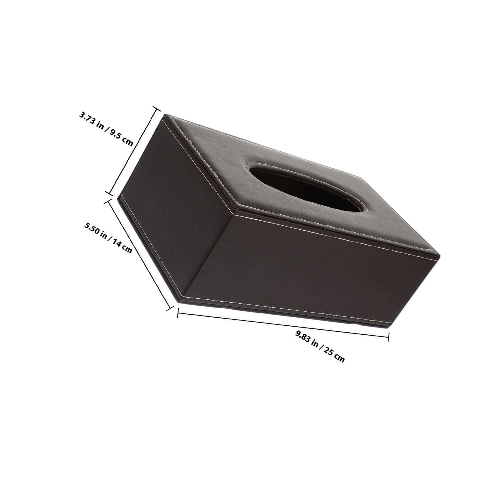 حامل علبة مناديل تصميم بسيط للمنزل والمكتب والحمام ومنظم الملفات #5