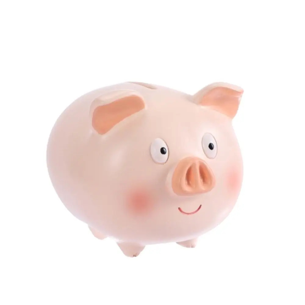 Hucha anticaída, tanque de ahorro decorativo, cajas de dinero con dibujos animados, modelo coleccionable, hucha