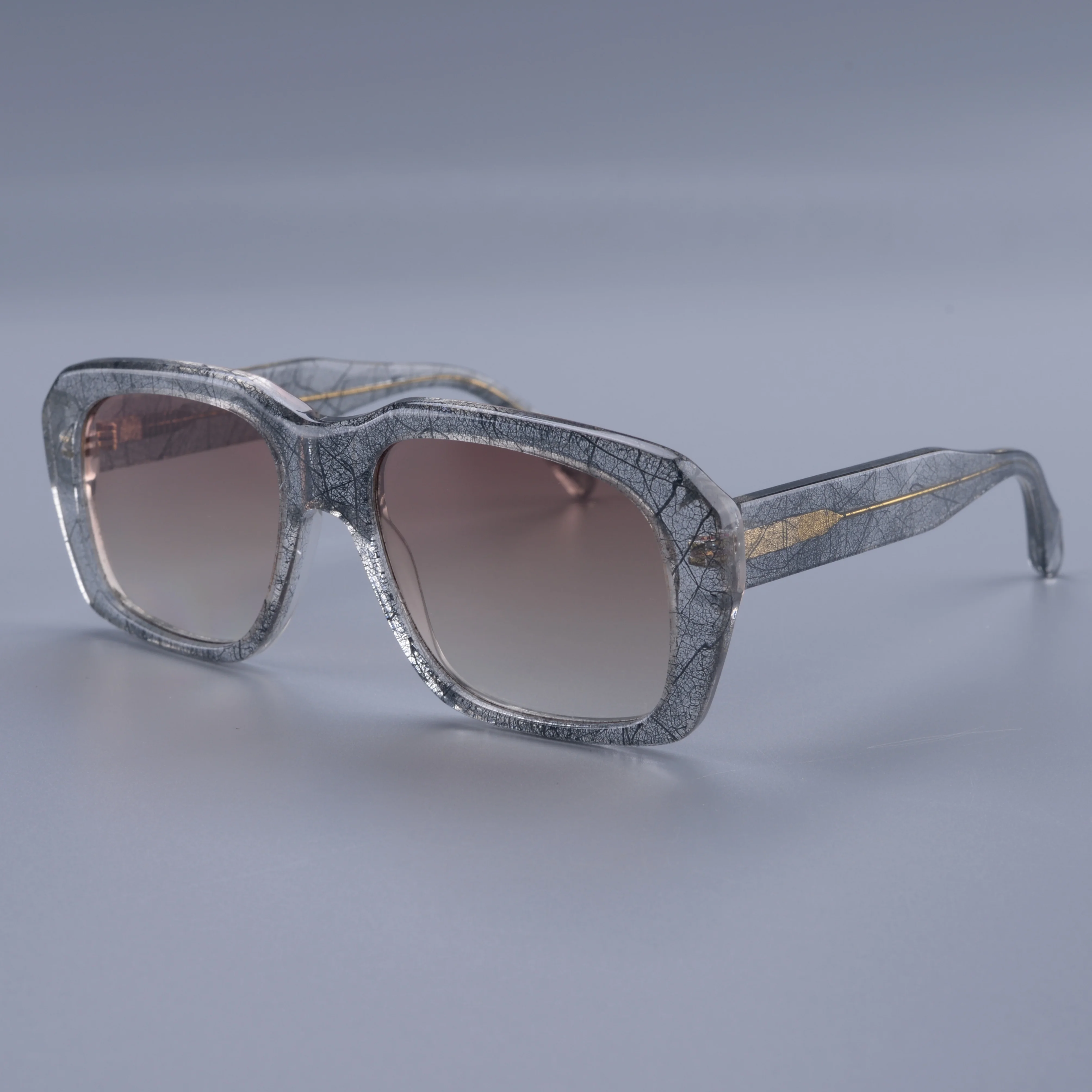 New High end High quality Acetate Toad Mirror Men's Luxury Sunglasses Casual Retro Personalized Fashion Women's Sunglasses UV400
