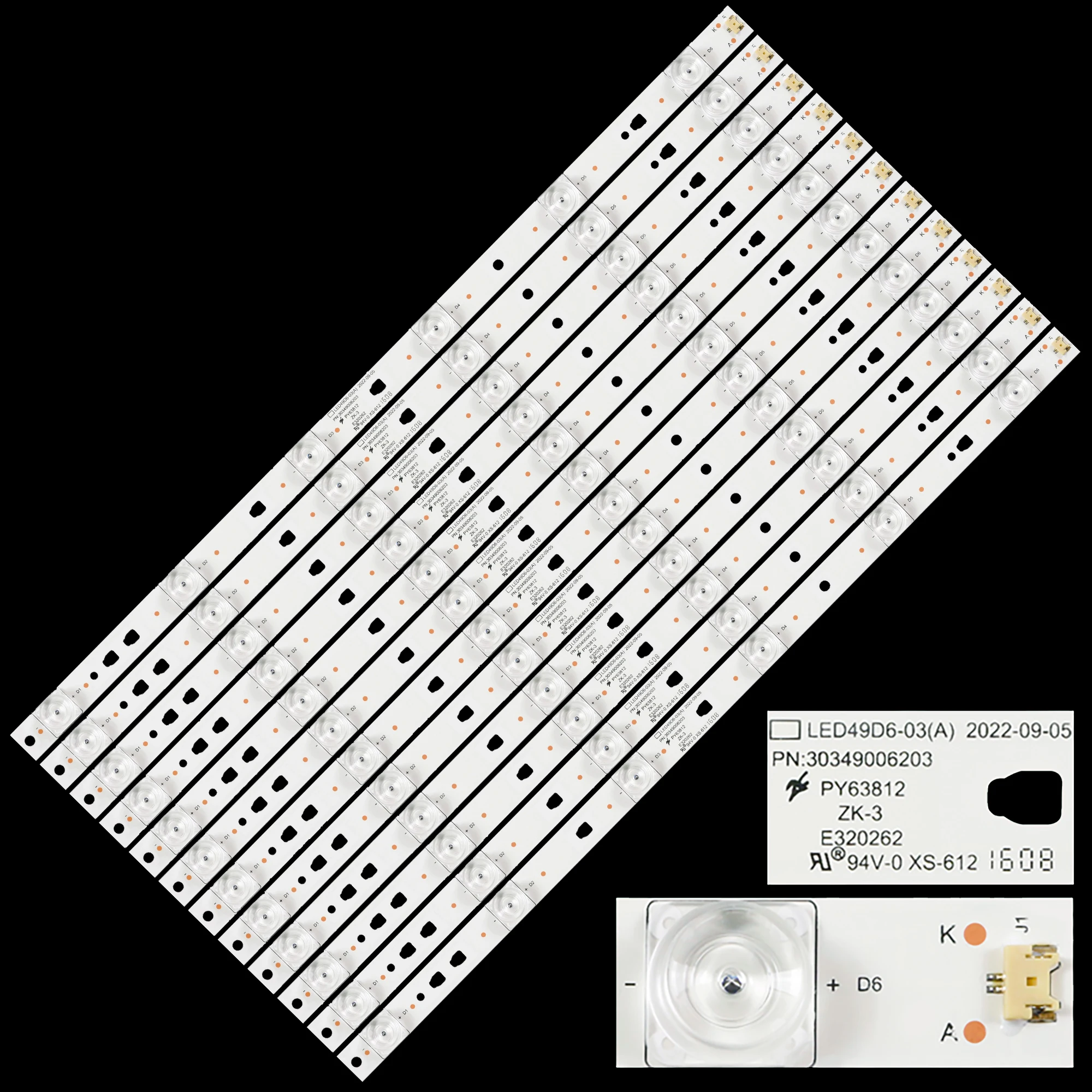 LED BackLight Strip For 49