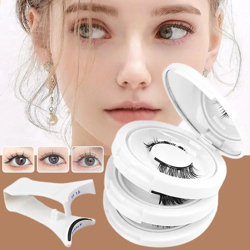Nouveau Kit de faux cils magnétiques 3D, Extension de cils professionnelle en vison naturel réutilisable avec ensemble de pincettes