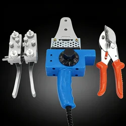 PPR Pipe Welding Kit Adjustable Temperature Hot Melt Machine with Multiple Dies & Pipe Cutter for Plumbing Repair