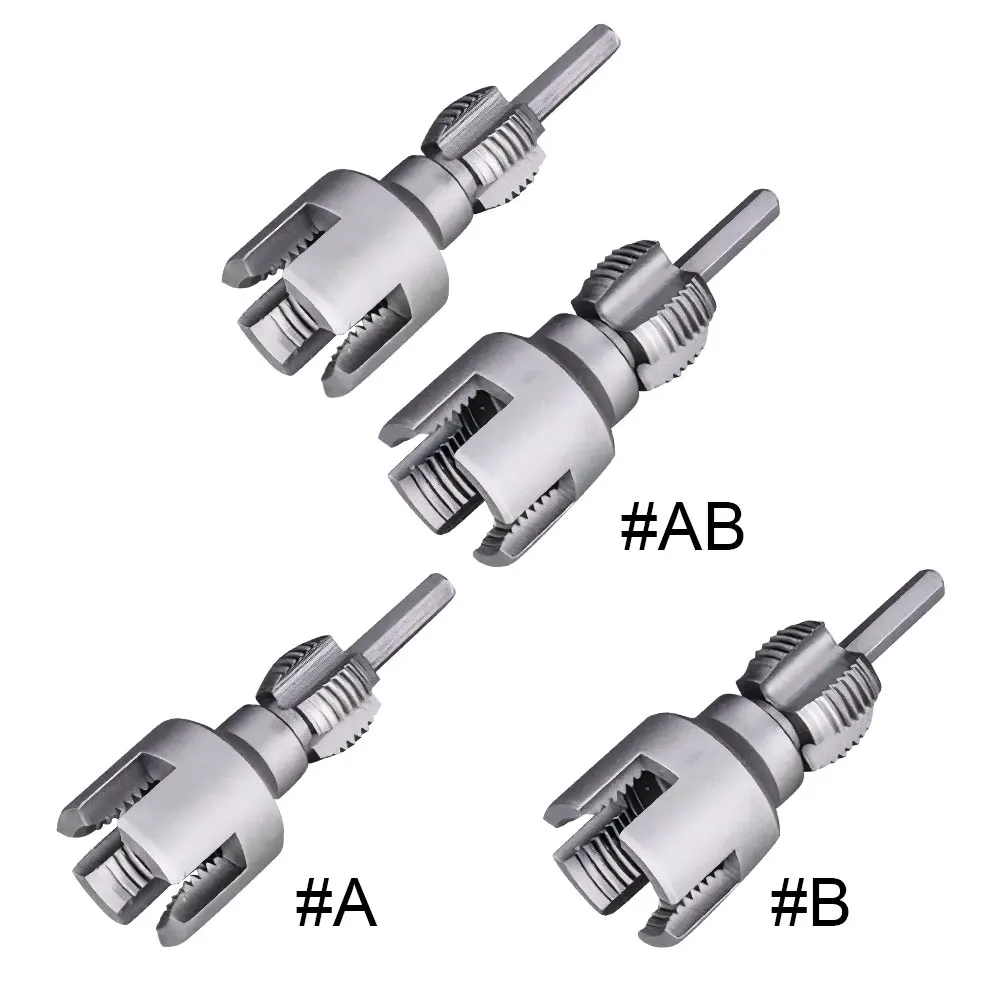 Integrated Internal & External Pipe Threading Tool Plastic Pipe Tap Die Set Pipe Thread Maker Tool for Cutting & Pipe Threader