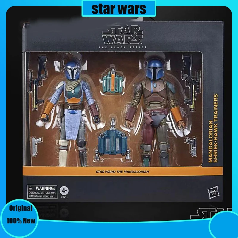 

Original Hasbro Star Wars Mandalorians Trainers Action Figure Collectible Ornaments Model Toy Gift