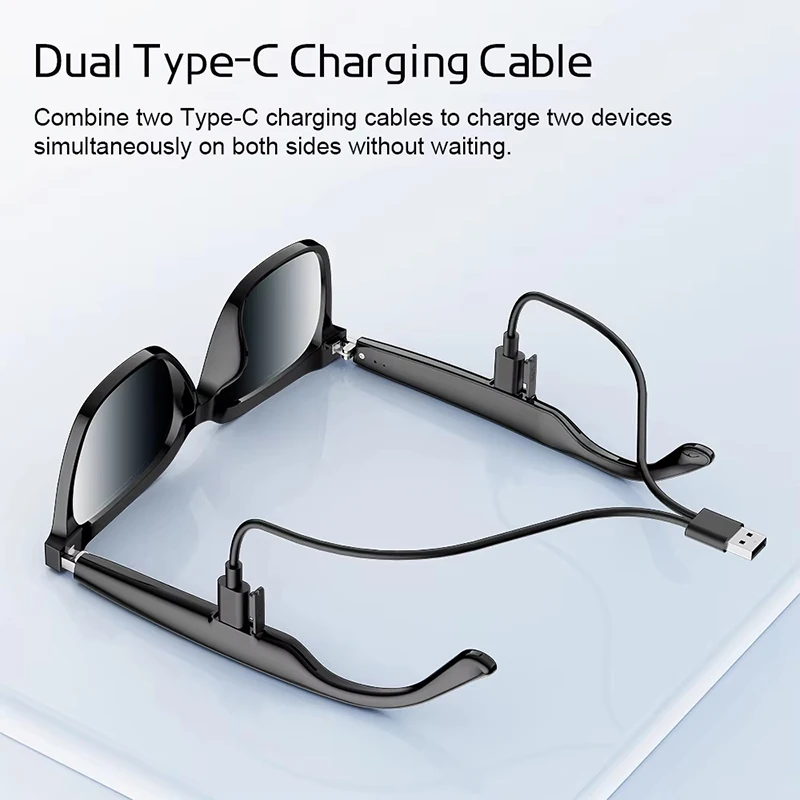 Xiaomi Yj-01 Smart Wireless Bluetooth Glasses Are Multifunctional Music Listening Sunglasses And Anti Blue Light Sports Glasses - Image 5