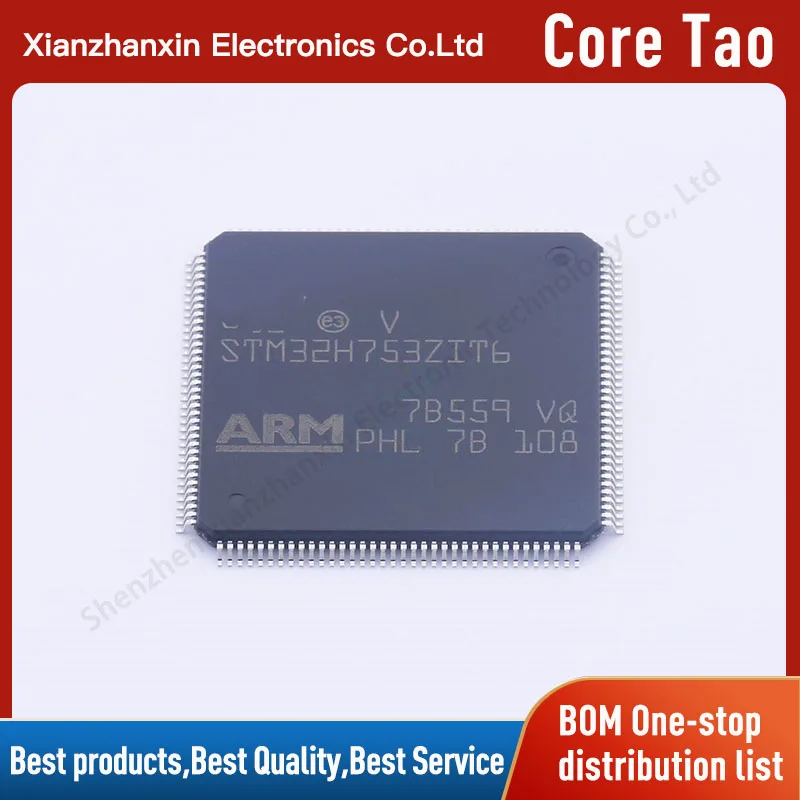 1pcs/lot STM32H753ZIT6 STM32H753 32H 753ZIT6 QFP144 New original micro controller