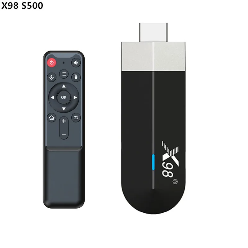 

X98 S500 Set-top Box 2G/16 S905Y4 Android 11 Bluetooth 4K HD Dual-band WiFi Projection Screen