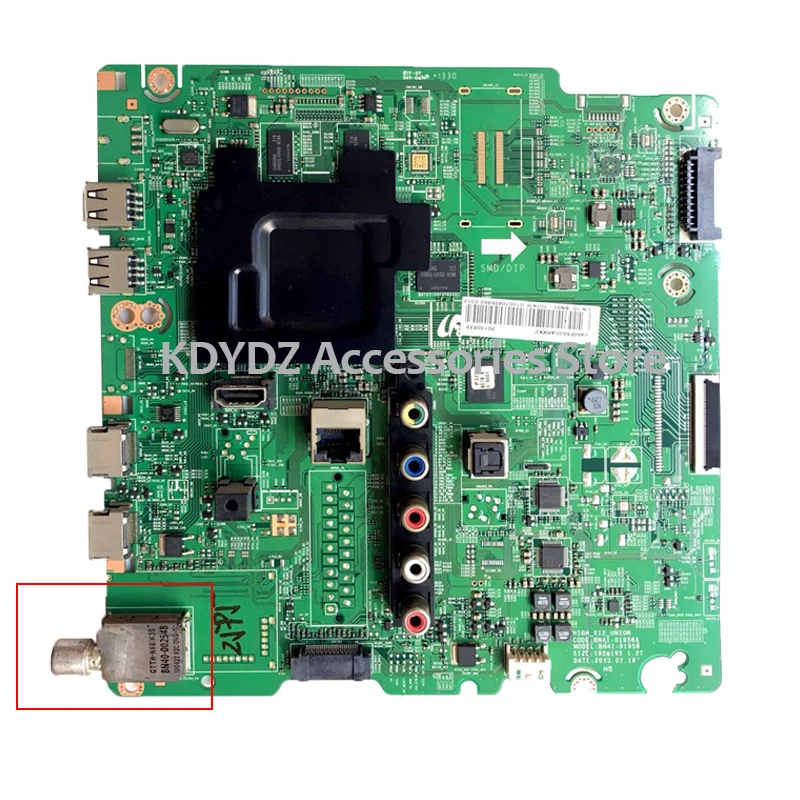 free shipping Good test  for UA50F5500AR LCD motherboard BN41-01958A BN41-01958B working HF500BGA-B1