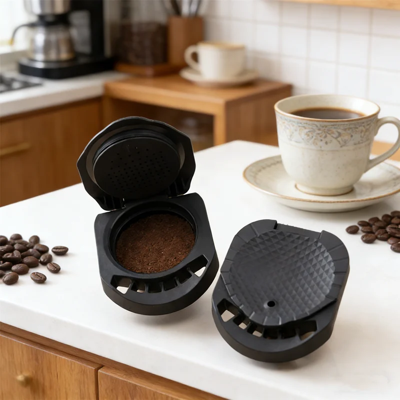 Must-Have Upgrade for Dolce Gusto - Reusable Adapter to Enjoy More Coffee Variety, Easy to Fill, Clean & Reduces Plastic Waste