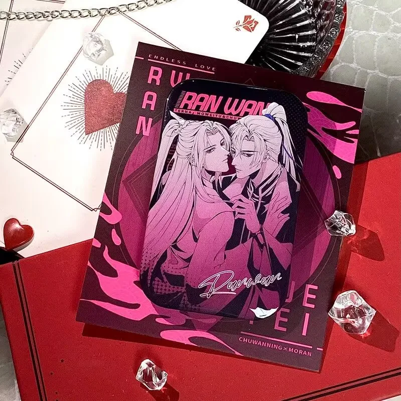 【Официальная долина 】 Подарок на день рождения Erha Mo Ran: Светоотражающий значок Тачибаны, бар для десертного торта, цветная бумага со скрытым ветром