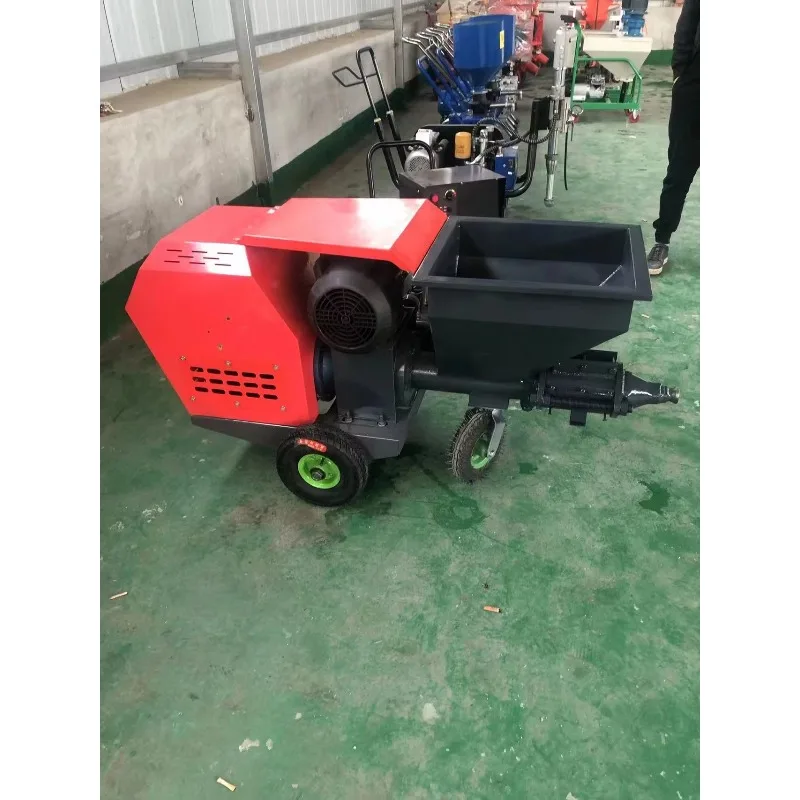 

Good Quality Cement Spraying Wall Plastering Mortar Automatic Cement Plastering Machine For Sale