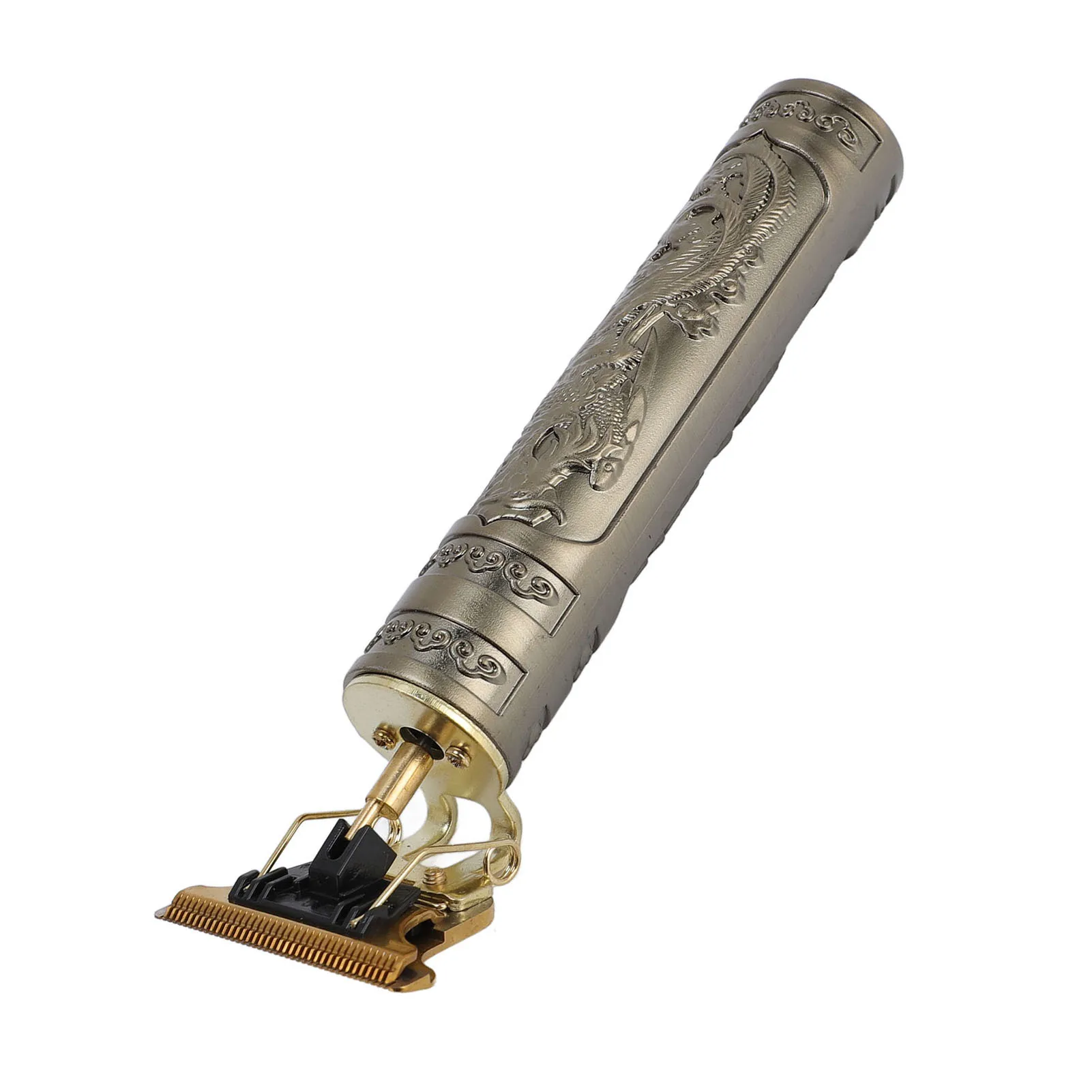 Hair Trimmer Set T Blade Smoothly Accurate Cutting Electric Hair Clipper Set with 4 Guiding Combs for Home Salon