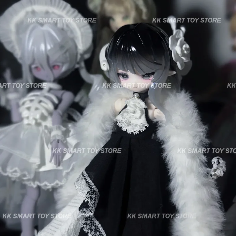 Genuíno come4free minty v2 oceano gem série 1/8 bjd caixa cega kawaii boneca móvel figura de ação ornamento presentes surpresa brinquedos