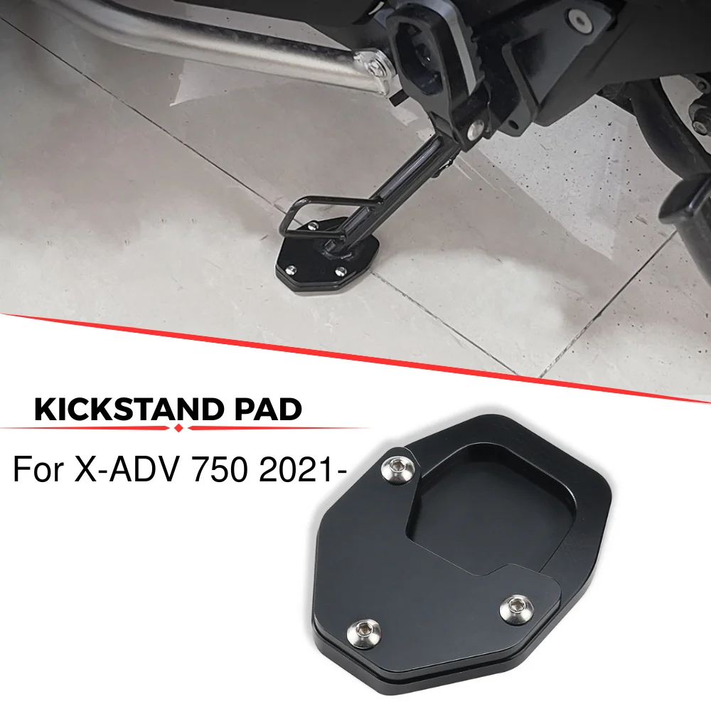 

For HONDA X ADV 750 XADV750 X-ADV 750 2021- Motorcycle Accessories Kickstand Side Stand Extension Pad Enlarger Plate