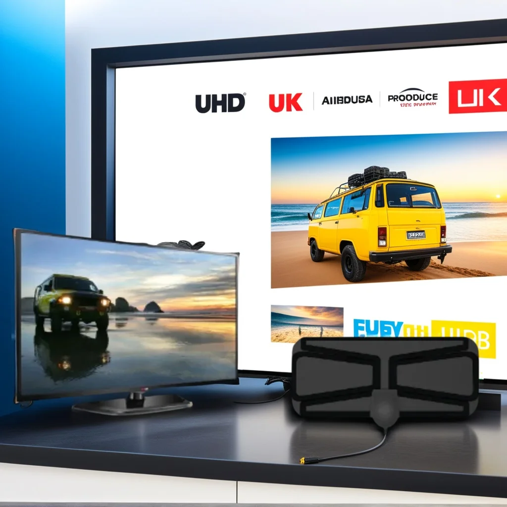 

Антенна HDTV с высоким коэффициентом усиления 8K — активная комнатная цифровая антенна с усилителем 3600 миль, плоская конструкция HD