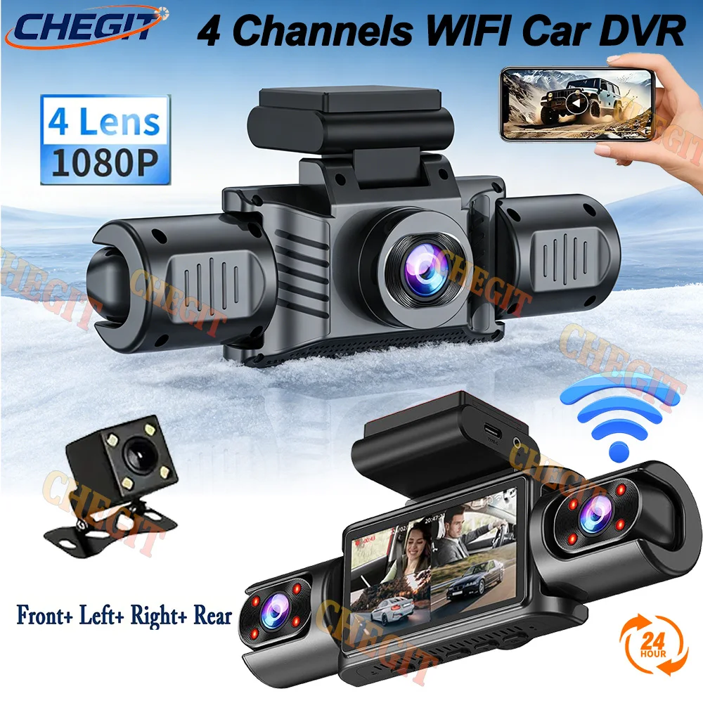 360° Wifi Dashcam C…