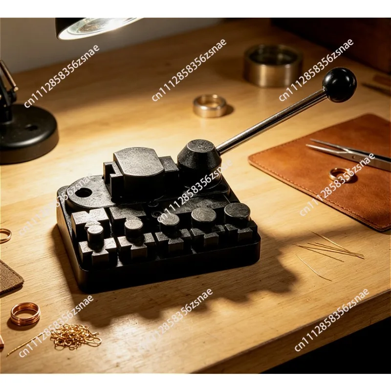 Small Household Ring Bending Rounding Machine, Gold Silver Copper Forming Tool for Jewelry Crafting