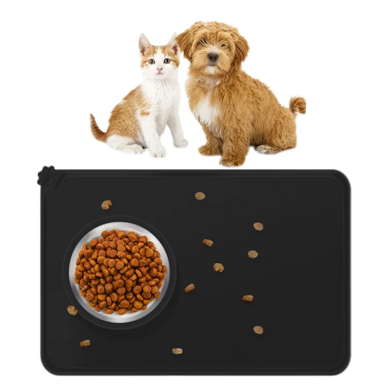 

Hot-selling pet silicone placemat, anti-spill and non-slip pet placemat, cat and dog feeding anti-spill mat
