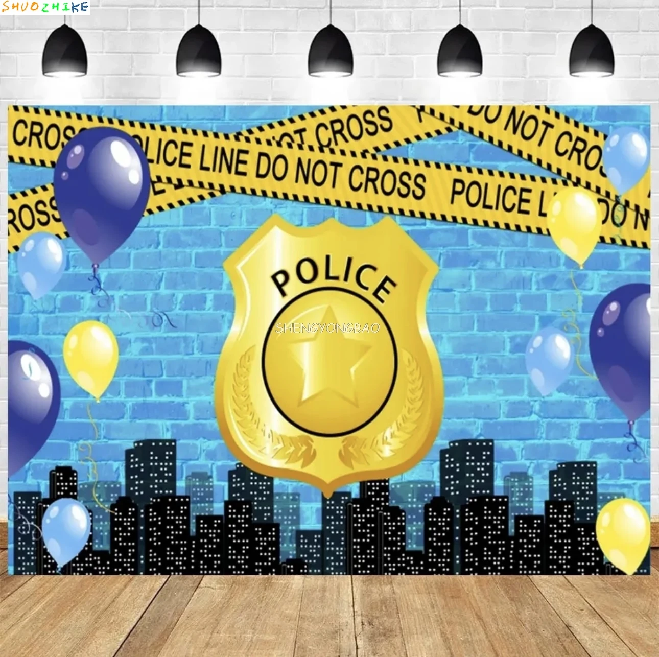 

Cartoon Baby Shower Theme Photography Backdrops Birthday Party Child Portrait Kids Room Decoration Photo Studio Background PO-01