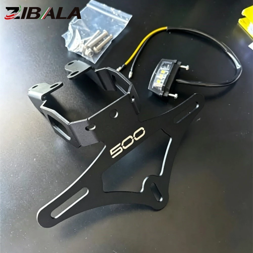 For Kawasaki Ninja 500 Z500 2024-2026 Ninja 400 250 Z400 Motorcycle Tail Tidy License Plate Holder Fender Eliminator Accessories