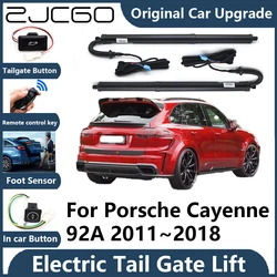 For Porsche Cayenne 92A 2011~2018 Automatic Tailgate Electric Tail Gate Lift Prop Support Vehicle Power Rear Door Liftgate Strut