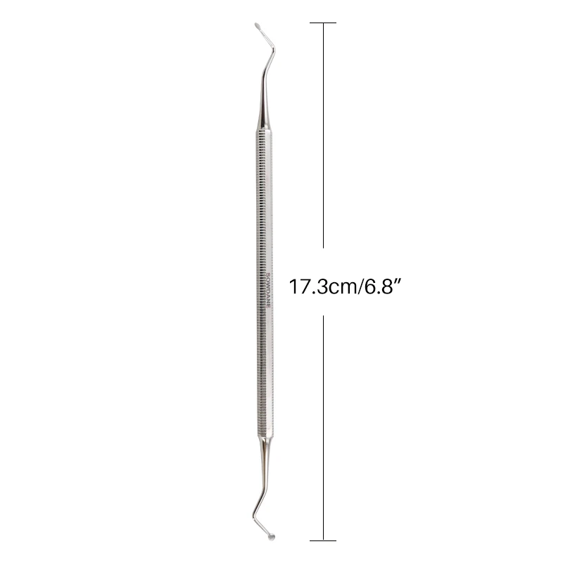 잇몸 코드 패커 수축 치과 기구, 치과 스케일러, 치과 잇몸 분리기, 더블 엔드 스테인리스 스틸 # A # B, 1 개