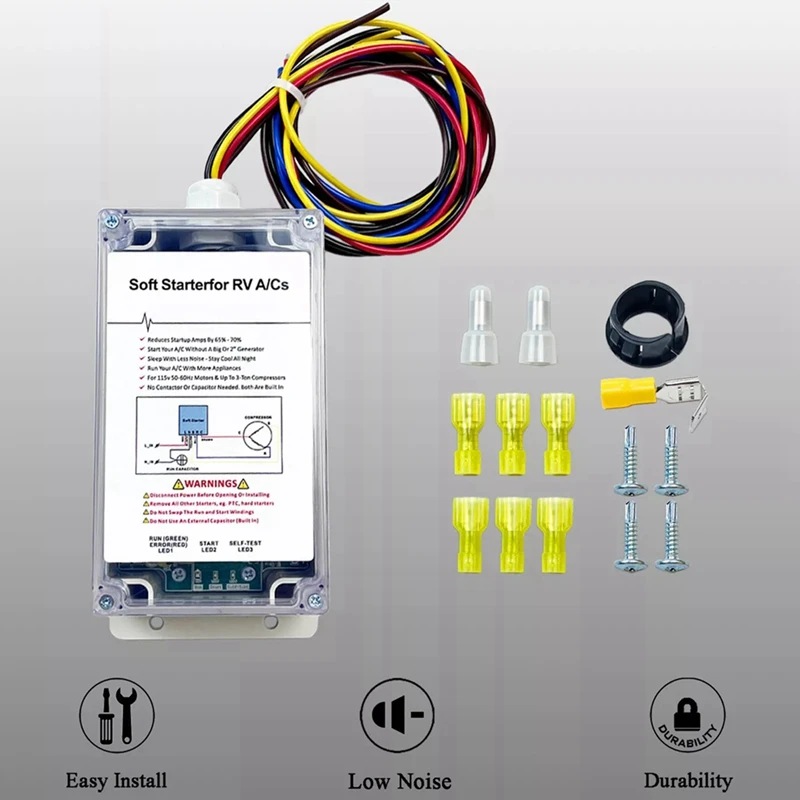 Sanfter start für rv klimaanlage mit einem kleinen generator rv a/c starter HASS-02, ssrv3tdc