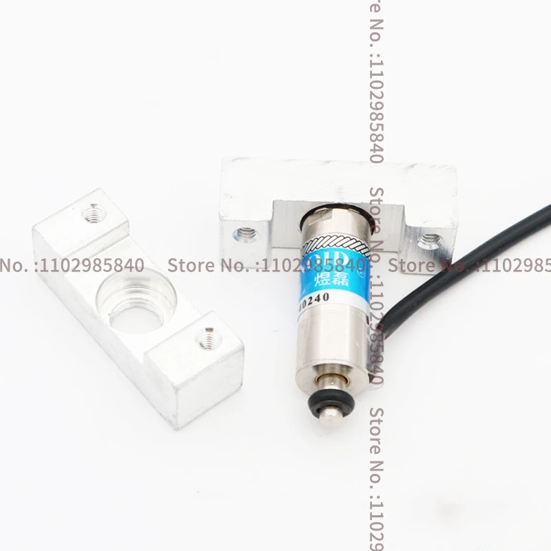 Silver White Jump Solenoid Holder High-quality Aluminum Base Computer Embroidery Machine Spare Parts Wholesale