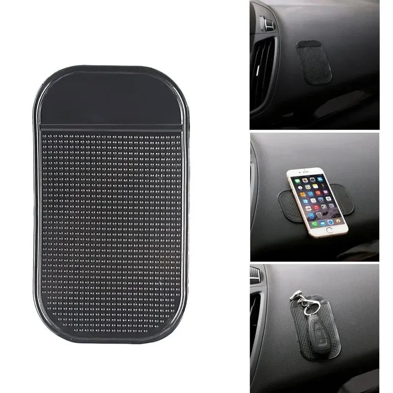 1 Piece Multi-functional Dashboard Storage Sticky MatMobile Phone Glasses Anti-slip MatMagic Silicone Mat