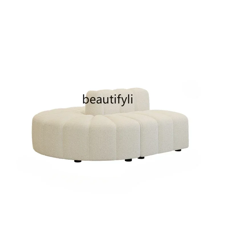 

45Special-Shaped Double-Sided Sofa Beauty Salon Medical Beauty Reception Leisure round Card Holder