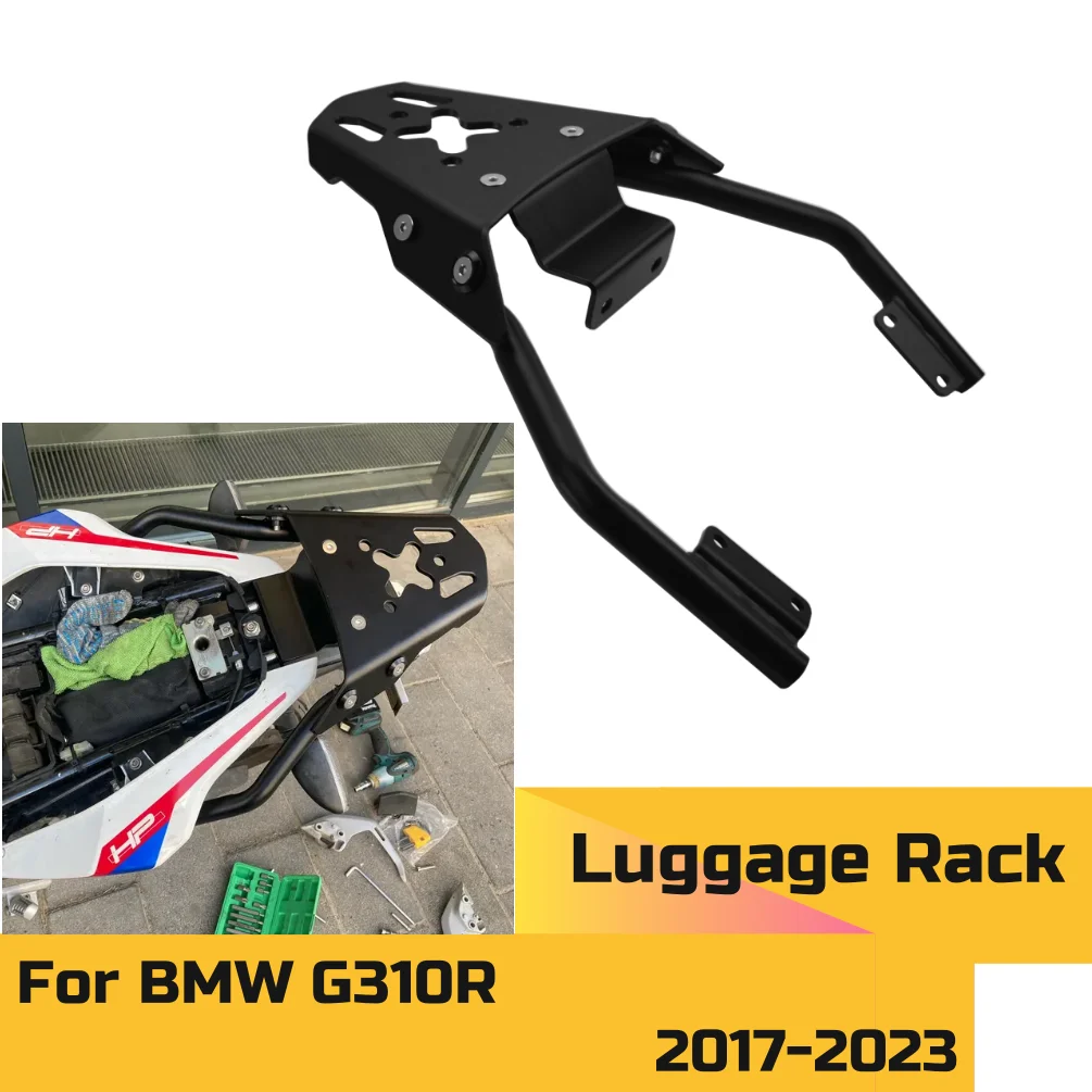G310R Rear Luggage Rack For BMW G 310R 2017-2023 2022 2021 Motorcycle Carrier Tail Storage Support Shelf Bracket Accessories