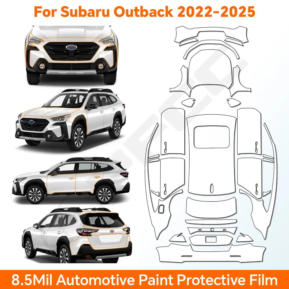 

TPU For Subaru Outback 2022-2025 Paint Protection Film Car Body Sticker Anti-scratch Protective Transparent PPF Accessories