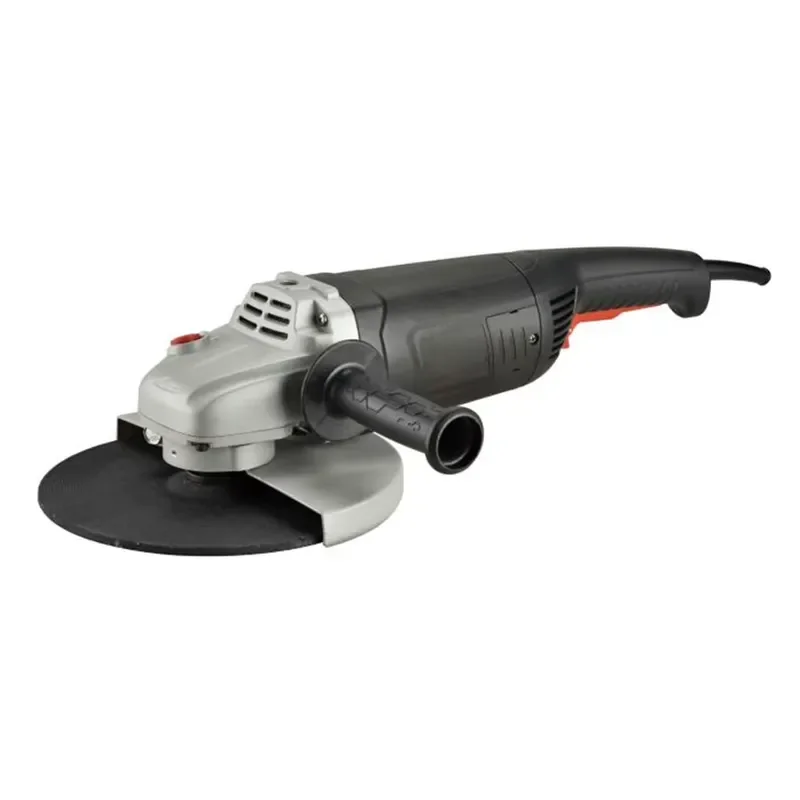 3000W Heavy Duty Angle Grinder 230mm Electric Cutting Machine High Power Wall Slotting Tool Manual Grinding Disc for Metal