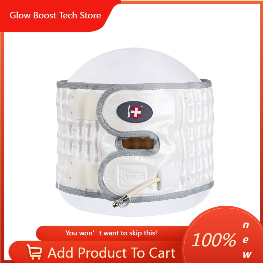 

NYLumbar Traction Belt Health Care Spinal Air Traction Correction Device