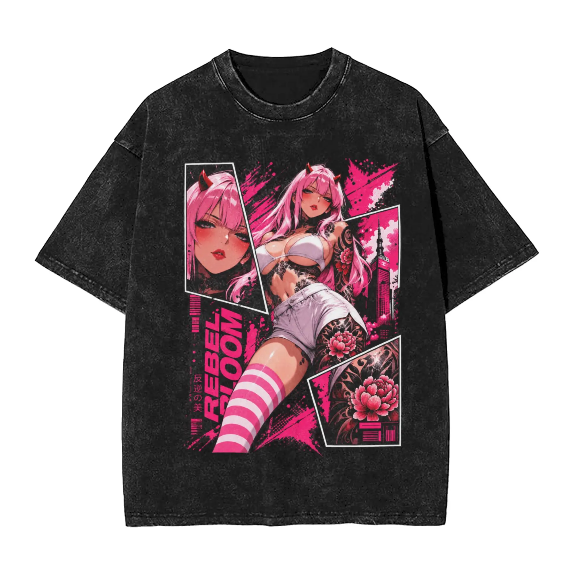 Z-Zeroes Two DarlingING T-Shirt Summer  Y2K Classic T-Shirts Casual Trending Tshirt For Male Short Sleeve Design Top Tees