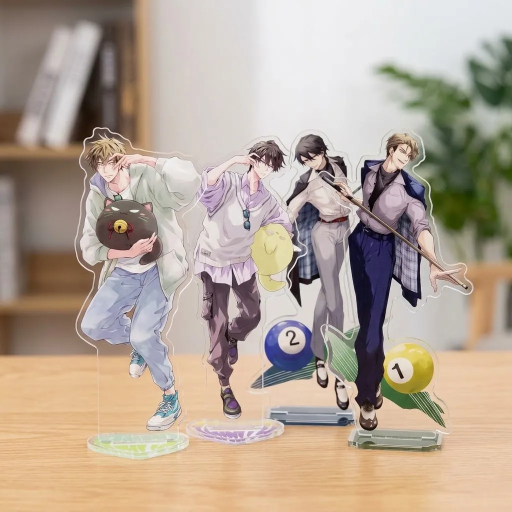 BL Anime  Dakaichi Acrylic Stand Transparent Model Figure Cosplay Birthday Fans Christmas Desk Decor Plate Gift Keychain