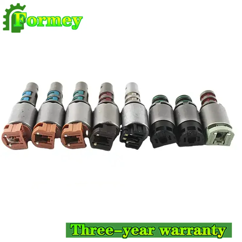 8PCS A6GF1 A6MF1/2 Original Renovation Transmission Solenoids Kit 46313-3B030 46313-3B000 46313-3B073 46313-3B075 46313-3B065