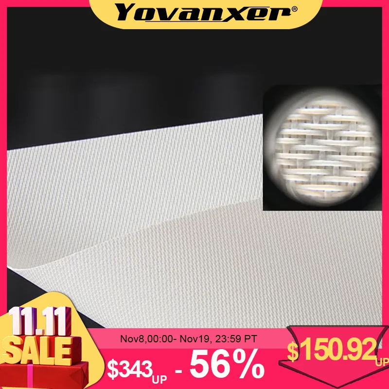 Acoustically شفافة شاشة العرض النسيج الصوت الصوتية نسج ستارة مثقبة بدون إطار