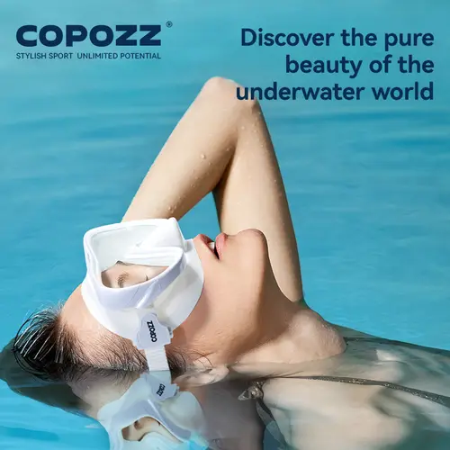 COPOZZ New Professional Snorkel Diving Mask Snorkels Goggles Glasses Diving Goggles Swimming Tube Set Snorkel Mask Adult Unisex - Image 6