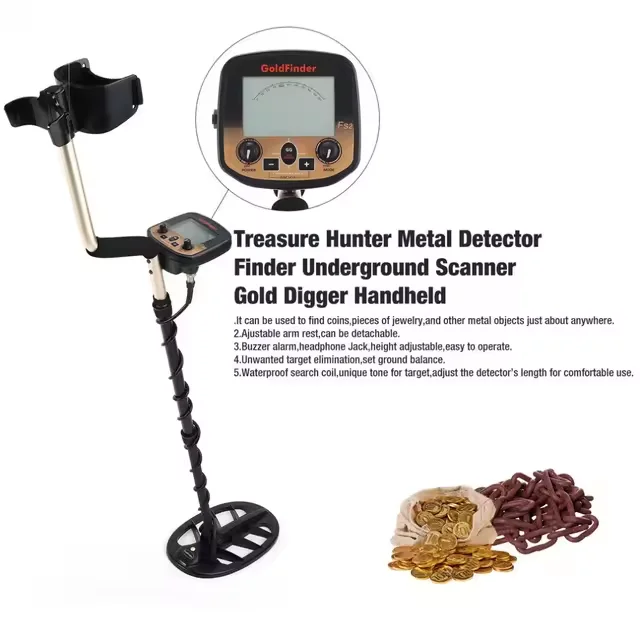 Distributor Popular Hand Held Gold Metal Detector 5m Depth, Professional Factory FS2 Underground Metal Detector Price