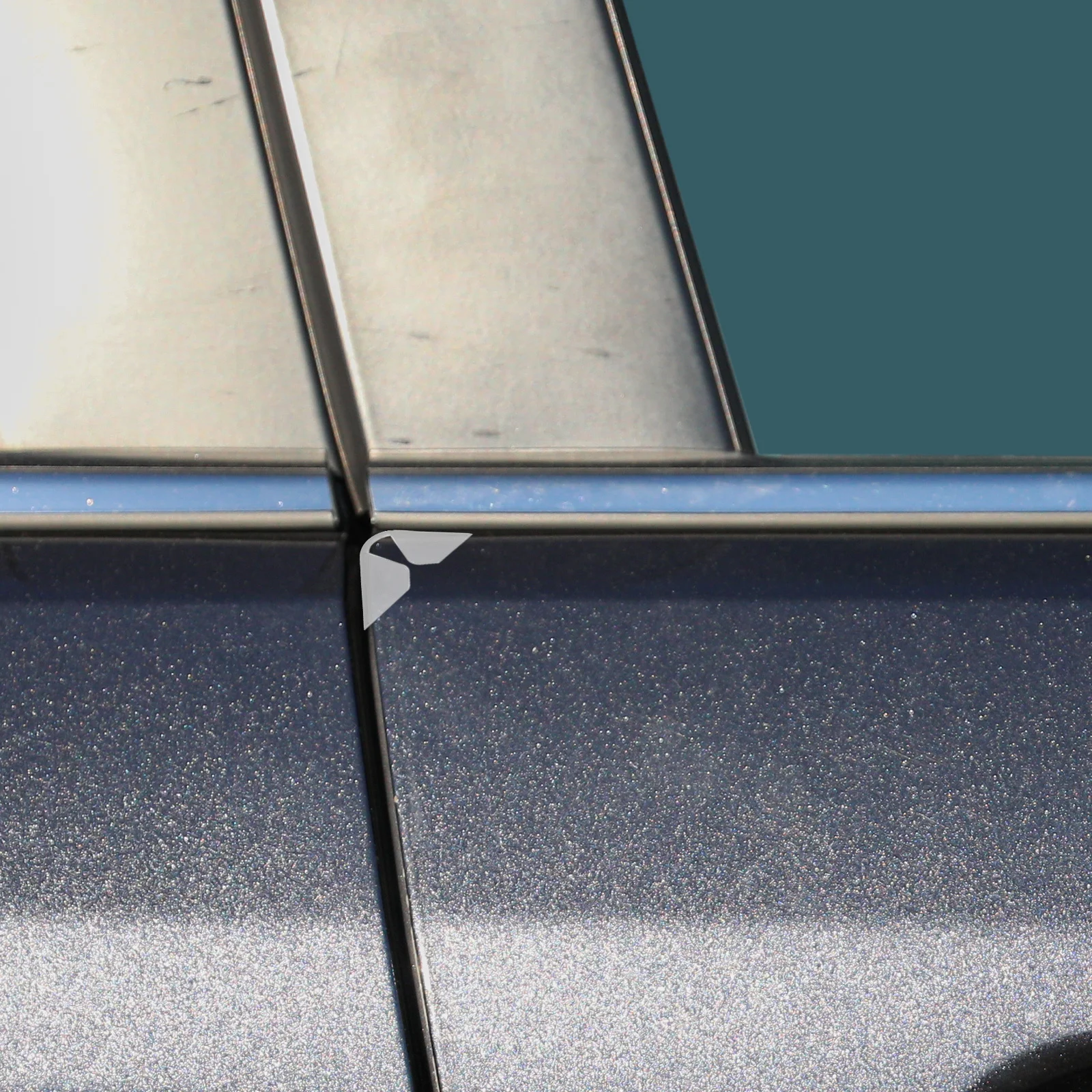 4Pcs Car Door Edge Guards Clear Silicone Protector Strips Anti-Collision Bumper Guard Scratch Prevention for Vehicles