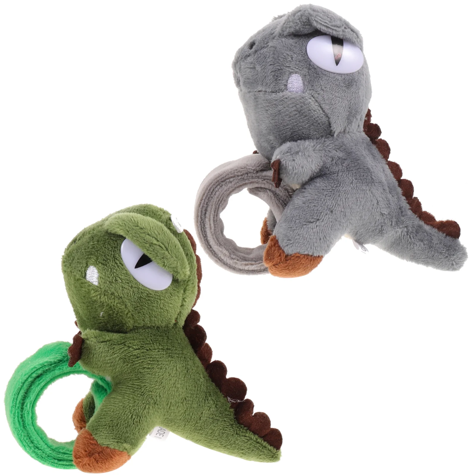 2 Pcs Kids Rings Bracelets The Gift Cartoon Slap Kidcraft Playset Childrens Toys