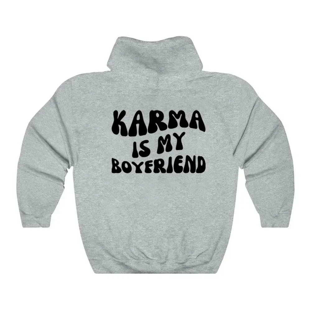 Karma Is My Boyfriend Bluza z kapturem Midnight Inspiration Bluza z kapturem Poznaj mnie Midnight Lyric Hodoies Kawaii Plus Size Hoodie