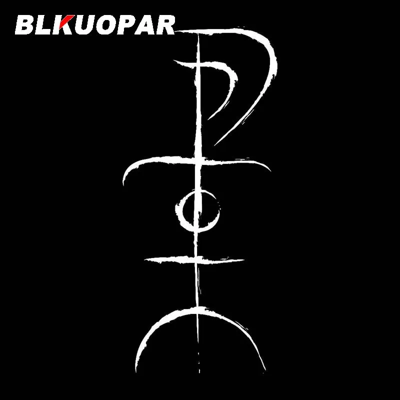BLKUOPAR for Norse Stave ملصق سيارة شخصي مقاوم للماء ملصق انسداد خدش دراجة نارية كمبيوتر محمول ثلاجة الديكور
