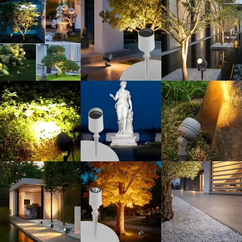 Most Popular 9W-40W COB Outdoor LED Flood Light for Warehouse Use Aluminum Waterproof IP65 Grey High Bright Spotlight