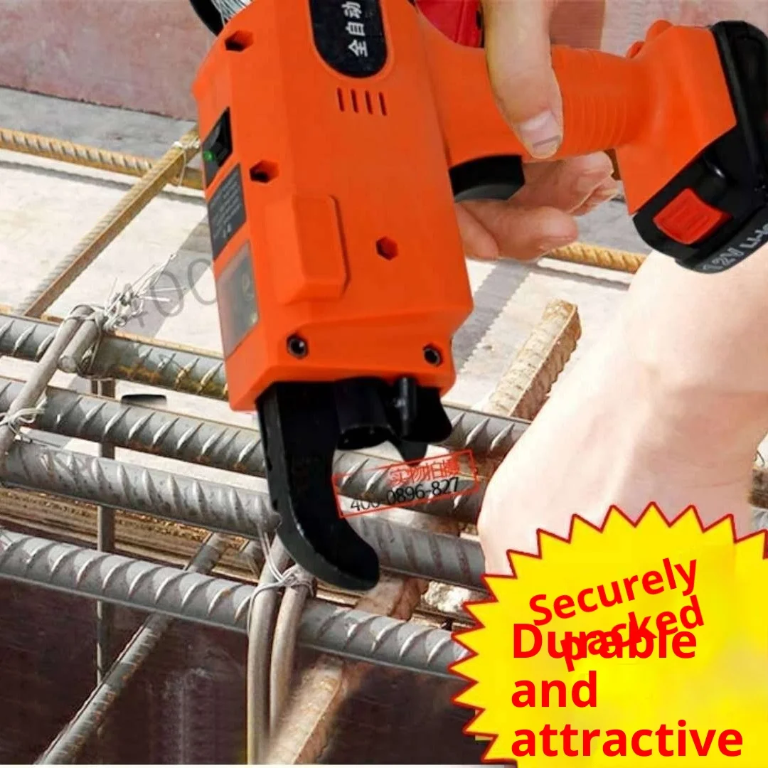 ماكينة تجليد القضبان الفولاذية الكهربائية الأوتوماتيكية بالكامل Wiązarka Do Zbrojenia ماكينة ربط حديد التسليح Wiazarka Do Zbrojenia RebarTyingtool